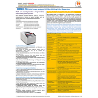 Appareil numérique de mesure du point de fusion HMZX-1A, machine de mesure du point de fusion, compteur numérique de point de fusion, conforme à la norme FDA 21 CFR Partie 11