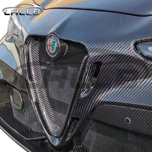 Parachoques Delantero de Fibra de Carbono Semi-Completa Compatible con Alfa Romeo <span class=keywords><strong>Giulia</strong></span> <span class=keywords><strong>GTA</strong></span> M con Emblema Quadrifoglio - Product Image 2