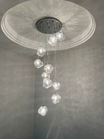 Lustre LED nordique avec lampe suspendue de luxe Design Loft pour restaurant salle à manger cuisine pendentif plafonnier-tailles moyennes