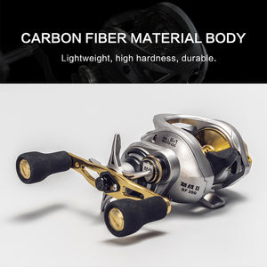 Moulinets de ligne en céramique 15KG Max pour la pêche aux appâts prédateurs à la main gauche pour la position de la rivière en métal en eau salée - Product Image 2