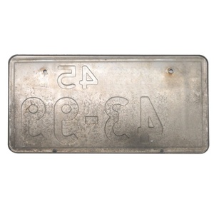 Marco de Matrícula Japonés de Acero Inoxidable al por Mayor, Marco de Matrícula de Metal Personalizado - Product Image 4