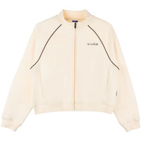 Veste de yoga sur mesure OEM/ODM en gros, 350 g/m², unisexe, coupe oversize, pour le fitness et le yoga