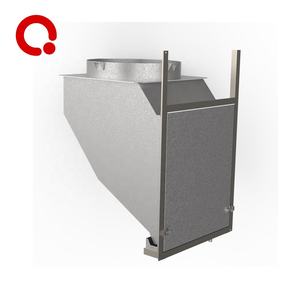 Sistema de tolva de lavandería para reciclaje de residuos con puerta de descarga tipo tolva para instituciones médicas - Product Image 2