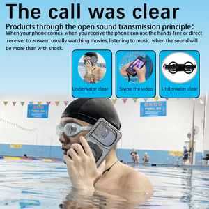 360 bảo vệ đầy đủ không thấm nước điện thoại di động Trường hợp dưới nước cuộc gọi rõ ràng điện thoại di động Trường hợp trong hồ bơi hoặc biển sâu - Product Image 2