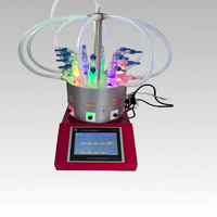 Reactor Fotoquímico UV Multitubo de Laboratorio con Control de Temperatura Constante Programable y Agitación Magnética
