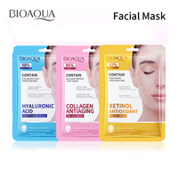 Masques Faciaux Anti-Âge et Hydratants au Collagène 25g OEM pour Peau Délicate, Effet Anti-Rides et Blanchissant
