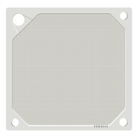 Plaque de filtre à angle d'alimentation pour filtre presse