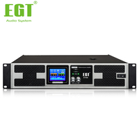 Amplificateur de puissance économique 450W*2 8Ω 2U pour petits bars, salles de karaoké et systèmes audio de conférence PA commerciaux, petites manifestations