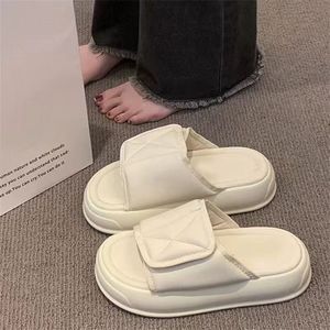 2024 nuovo per <span class=keywords><strong>Velcro</strong></span> antiscivolo pan di spagna sandali da spiaggia pigri e per <span class=keywords><strong>pantofole</strong></span> da <span class=keywords><strong>donna</strong></span> fondo spesso per <span class=keywords><strong>pantofole</strong></span> da indossare - Product Image 3