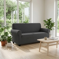 Housse de canapé MUSE extensible dans quatre directions, ajustée, imperméable, anti-poussière, avec logo personnalisé, taille universelle, multi-styles, moderne, faite à la main