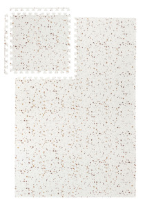 Alfombra de juego de rompecabezas de espuma ABST, alfombrilla de juego de espuma suave EVA entrelazada con bordes, alfombrilla de juego de espuma de 6 azulejos para niños pequeños y niños - Product Image 5
