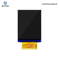 Modul LCD TFT QTSS Stabil 2 Inci Resolusi 320x240 Antarmuka MCU 8-bit ST7789T3 Jam Tangan Pintar Kontrol Industri -20~+70