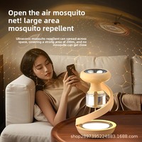 Appareil anti-moustiques rechargeable familial, silencieux, avec 3 modes d'éclairage