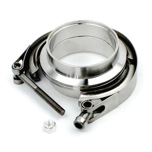 Pince à bande en <span class=keywords><strong>V</strong></span> robuste à dégagement rapide de 2.5 pouces en acier inoxydable <span class=keywords><strong>63mm</strong></span> pince et brides 2.5 pour voitures silencieux - Product Image 5