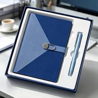 Ensemble cadeau carnet de notes et stylo bille OEM 2027 avec logo personnalisé pour cadeaux d'entreprise et cadeaux personnels