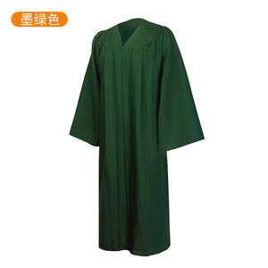 Robes de graduation de style européen et américain transfrontalier, robes individuelles avec chapeaux et écharpes, vente en gros directe d'usine - Product Image 4