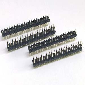 CONN HEADER <span class=keywords><strong>VERT</strong></span> 40POS 2.54MM longueur d'accouplement 6.0mm trou traversant 2 rangées connecteur mâle droit fabricant de circuits imprimés - Product Image 6