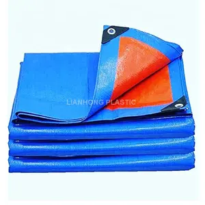 PE Tarpaulin Poly Tarp With UV Protect Plastic Fabric Sheet in Standard Size tarpaulin for Agriculture/Industrial Cover