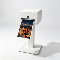 Nouveau design, support d'impression portable en métal, étanche, avec contrôle sans fil, connectivité USB, support d'impression instantanée réglable en métal