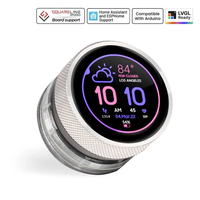 CrowPanel 1.28 pouces - HMI ESP32 Écran rotatif 240*240 IPS Écran tactile rond avec bouton rotatif Modèle IOT DHE38128D