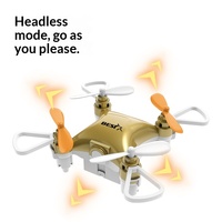 Mini drone HC702, petit quadricoptère à maintien d'altitude, jouet télécommandé pour enfants, utilisation en intérieur, 4 canaux