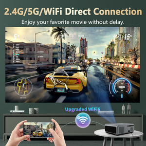 4K Smart Quad Core Android 9 Home <b>Projector</b> With 5G WIFI <b>LED</b> and Video 1080P Full HD <b>Projectors</b> E690H 1080P Home E690H - Product Image 6