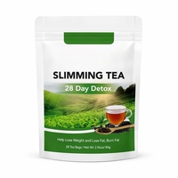 Thé détoxifiant Minweng 28 jours, thé naturel à base de plantes pour purifier le corps, amincir, perdre du poids, sans sucre, adapté au régime cétogène, thé en sachet sous vide pour adultes