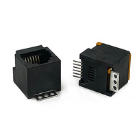 623SMT connettori Jack modulari RJ12 RJ25 RJ11 PCB montaggio superficiale 6P6C SMD verticale