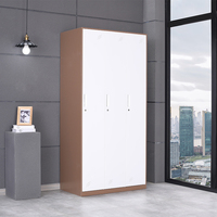 Armoire de rangement en métal réglable, moderne et écologique, pour vêtements, usage scolaire et hôtelier, armoires de chambre