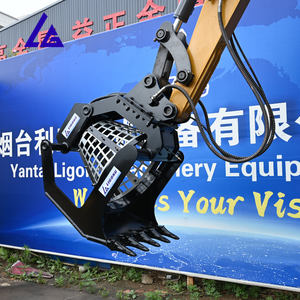 LIGONG Godet de criblage vibrant type Riddle pour excavatrice de 3,5 à 30 tonnes, pour la séparation des sols sur site minier, Prix usine CE - Product Image 2