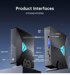 Eglobal mới chơi game máy tính để bàn PC i-ntel lõi I7-10700F 9 10900f với gtx1650 rtx3050 6G GDDR5 2 * DDR4 máy tính <span class=keywords><strong>mini</strong></span> M.2 PCIe SSD - Product Image 3