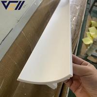 Moulures de plinthe écologiques en PS PVC, accessoires de revêtement de sol pour la décoration murale intérieure