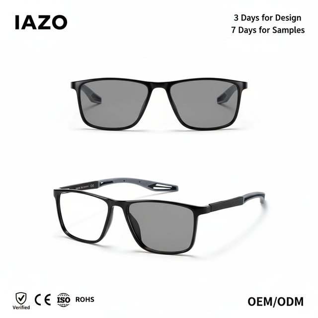 New High Quality Optical Frames TR90 Photochromic Glasses Eyeglasses Frame in Stock