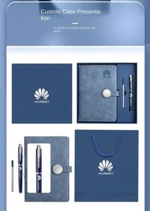 2026 Promotion Custom Logo A5 Round Button <b>Notebook</b> Gift Box for Business Meeting & School Use - Product Image 6