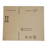Boîte en fibre de verre 4G Super Hard International pour marchandises dangereuses, certifiée, pour batterie au lithium, transport aérien, numéro UN