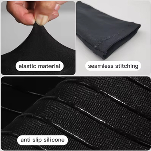 Sarung tangan bersepeda jari penuh, sarung tangan olahraga pemulihan rehabilitasi tangan dengan serat tembaga spandeks - Product Image 4