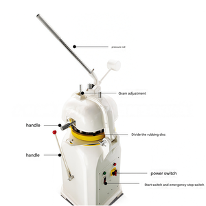 Método de División: Totalmente Automático y Redondeador |   Cortador de Pan y <span class=keywords><strong>Pizza</strong></span> Ajustable de 36 Piezas para Pan Casero - Product Image 4