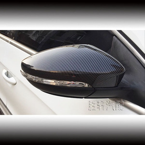 Coque de rétroviseur en fibre de carbone pour Volkswagen Golf 6 Bora Passat Touran, ensemble complet - Product Image 5