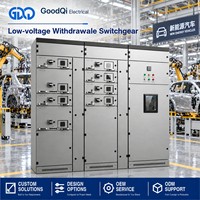 Armoire de distribution modulaire GCS à tiroirs, appareillage basse tension, panneau de distribution extractible en métal