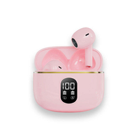Casque sans fil avec écran LED, casque stéréo pour T02, commande tactile, écouteurs de sport et de jeu