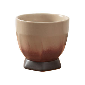 แก้วชาดินเผาเคลือบเงาเผาในเตาเผา ปราศจากสารตะกั่ว เหมาะสำหรับชงชาแบบกังฟู ใช้สำหรับชิมชาในยามบ่าย หรือเป็นของขวัญ - Product Image 6