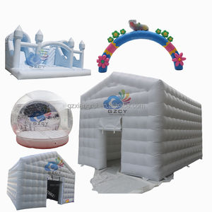 Terrain de jeu gonflable pour enfants château plein d'entrain ballon palais thème gonflable combo toboggan sautant maison de rebond - Product Image 3