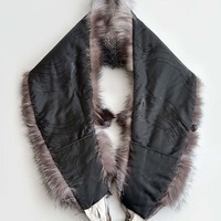 Écharpe en fourrure de renard véritable haut de gamme 100 %, douce et colorée sur mesure, chaleur confortable, style polyvalent pour l'hiver, provenance éthique