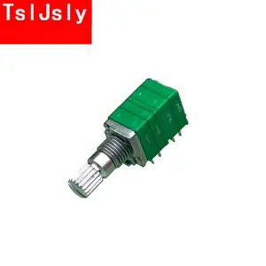 Tsljsly mới và ban đầu 9mm 4 gang ROTARY stereo điều khiển âm lượng b10k PCB núi chiết áp