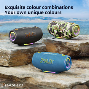 <span class=keywords><strong>ล</strong></span>ำโพงไร้สาย Zealot S127 100W แบตเตอรี่ 24000mAh ใช้เป็นพาวเวอร์แบงค์ได้ ไฟ RGB LED บลูทูธ 5.3 กันน้ำ IPX6 พกพาสะดวก เสียงเบสหนักแน่น เหมาะสำหรับใ<span class=keywords><strong>ช</strong></span>้งานก<span class=keywords><strong>ล</strong></span>างแจ้ง - Product Image 6