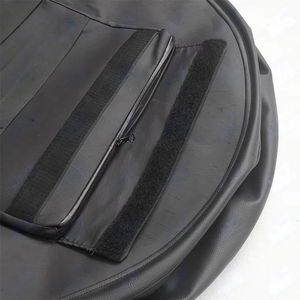 Nuevas llegadas impermeable a prueba de polvo ABS negro deportes Oxford cubierta de neumático de repuesto 195/80 R15 para Suzuki Jimny JB64 JB74 Accesorios - Product Image 6