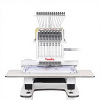 Machine à broder informatisée Janome M7 à tête unique, 15 aiguilles, 1200 tr/min, pour usage domestique, vêtements, casquettes, chapeaux, monogrammes, automatique