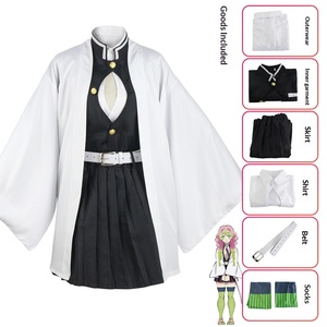 Conjunto de Uniforme Tradicional <span class=keywords><strong>Haori</strong></span>, Kimono Unisex para Niños y Adultos, Atuendo Completo para Halloween, Carnaval, Fiestas y Juegos de Rol - Product Image 2
