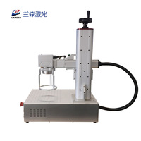 Machine de marquage laser à fibre Raycus portable de 20 W pour métaux, bijoux, ABS, PC, AI/DXF/EZCAD/LightBurn