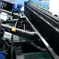 Coupe-tubes laser à fibre pour la fabrication de tubes ronds et rectangulaires, vitesse maximale du mandrin 120 R/min